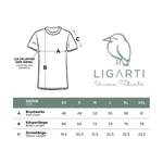 T-Shirt von LIGARTI, in der Farbe Weiss, aus Baumwolle, andere Perspektive, Vorschaubild