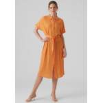 Blusenkleid von Vero Moda, in der Farbe Orange, andere Perspektive, Vorschaubild