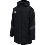 Trainingsjacke von Hummel, in der Farbe Schwarz, aus Polyester, andere Perspektive, Vorschaubild