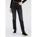 Gerade Jeans von Levis, in der Farbe Schwarz, aus Denim, andere Perspektive, Vorschaubild