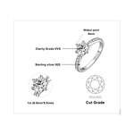 Verlobungsring von JewelryPalace, in der Farbe Silber, andere Perspektive, Vorschaubild