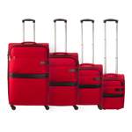 Kofferset von Top Travel, in der Farbe Rot, aus Polyester, andere Perspektive, Vorschaubild