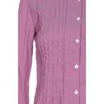 Klassische Bluse von EVELIN BRANDT BERLIN, in der Farbe Rosa, aus Baumwolle, andere Perspektive, Vorschaubild