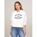 Sweatshirt von Tommy Hilfiger, in der Farbe Weiss, aus Polyester, andere Perspektive, Vorschaubild