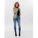 Strickjacke von Only, in der Farbe Beige, aus Polyester, andere Perspektive, Vorschaubild