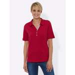 Poloshirt von Casual Looks, in der Farbe Rot, aus Baumwolle, andere Perspektive, Vorschaubild