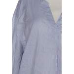 Klassische Bluse von sheego, in der Farbe Blau, aus Baumwolle, andere Perspektive, Vorschaubild