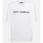 T-Shirt von Dolce&Gabbana, in der Farbe Weiss, aus Baumwolle, Vorschaubild