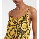 Tops & Unterhemde von Versace, in der Farbe Gelb, aus Seide, andere Perspektive, Vorschaubild