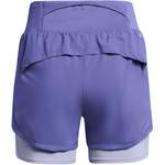 Sportshorts von Under Armour, in der Farbe Lila, aus Polyester, andere Perspektive, Vorschaubild