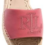 Espadrille von Lauren Ralph Lauren, in der Farbe Rosa, aus Leder, andere Perspektive, Vorschaubild