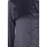 Klassische Bluse von TRANSIT PAR SUCH, in der Farbe Grau, aus Elasthan, andere Perspektive, Vorschaubild