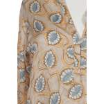 Klassische Bluse von herzensangelegenheit, in der Farbe Beige, aus Elasthan, andere Perspektive, Vorschaubild