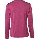 Funktionsshirt von Vaude, in der Farbe Rot, aus Polyester, andere Perspektive, Vorschaubild