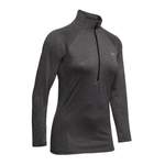 Langarmshirt von Under Armour, in der Farbe Grau, aus Polyester, andere Perspektive, Vorschaubild