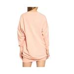 Sweatshirt von Love Moschino, in der Farbe Rosa, aus Kunstleder, andere Perspektive, Vorschaubild