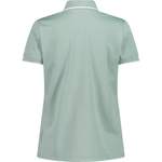 Poloshirt von CMP, in der Farbe Silber, aus Polyester, andere Perspektive, Vorschaubild