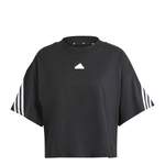 T-Shirt von adidas Sportswear, in der Farbe Schwarz, aus Baumwolle, Vorschaubild