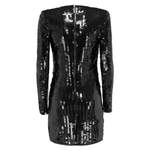 Kleid von MVP wardrobe, in der Farbe Schwarz, aus Polyester, andere Perspektive, Vorschaubild