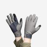 Handschuhe von SOLOGNAC, in der Farbe Schwarz, aus Polyurethan, andere Perspektive, Vorschaubild