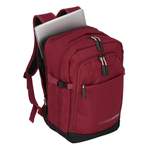 Laptoprucksack von Travelite, in der Farbe Rot, aus Polyester, andere Perspektive, Vorschaubild