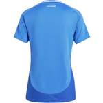 Fußballtrikot von Adidas, in der Farbe Blau, aus Polyester, andere Perspektive, Vorschaubild