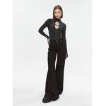 Rollkragenpullover von Versace Jeans Couture, in der Farbe Schwarz, andere Perspektive, Vorschaubild