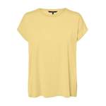 T-Shirt von Vero Moda, in der Farbe Gelb, aus Elasthan, andere Perspektive, Vorschaubild