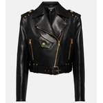 Balmain Cropped-Bikerjacke der Marke Balmain