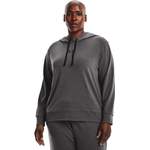 Kapuzenpullover von Under Armour, in der Farbe Grau, aus Polyester, andere Perspektive, Vorschaubild