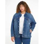 Jeansjacke von Tommy Jeans Curve, aus Baumwolle, andere Perspektive, Vorschaubild