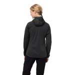 Softshelljacke von Jack Wolfskin, in der Farbe Schwarz, aus Polyester, andere Perspektive, Vorschaubild