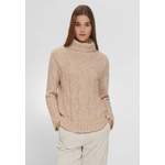 Rollkragenpullover von Peter Hahn, in der Farbe Beige, aus Polyester, andere Perspektive, Vorschaubild