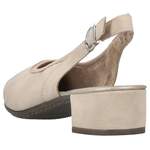 Slingpump von Rieker, in der Farbe Beige, aus Polyurethan, andere Perspektive, Vorschaubild