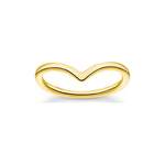 Fingerring von Thomas Sabo, in der Farbe Gold, andere Perspektive, Vorschaubild