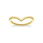 Fingerring von Thomas Sabo, in der Farbe Gold, Vorschaubild