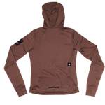 Hoodie von Saysky, in der Farbe Braun, aus Polyester, andere Perspektive, Vorschaubild