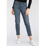 Boyfriend-Jeans von Levis, in der Farbe Weiss, aus Polyester, andere Perspektive, Vorschaubild