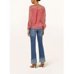 Jeansbluse von Pepe Jeans, in der Farbe Rot, aus Polyester, andere Perspektive, Vorschaubild