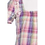 Klassische Bluse von Hallhuber, Mehrfarbig, aus Baumwolle, andere Perspektive, Vorschaubild