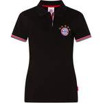 Poloshirt von FC Bayern München, in der Farbe Schwarz, andere Perspektive, Vorschaubild