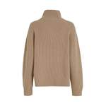 Rollkragenpullover von Calvin Klein, in der Farbe Beige, aus Wolle, andere Perspektive, Vorschaubild