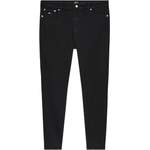 Jegging von Tommy Jeans Curve, in der Farbe Schwarz, andere Perspektive, Vorschaubild