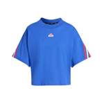 T-Shirt von Adidas, in der Farbe Blau, aus Naturfaser, Vorschaubild