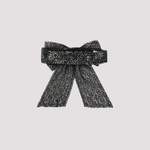 Stirnbänder von Maison Michel, in der Farbe Schwarz, aus Polyester, andere Perspektive, Vorschaubild