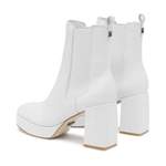 Plateaustiefel von Guess, in der Farbe Weiss, aus Polyester, andere Perspektive, Vorschaubild