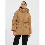 Winterjacke von Vero Moda, in der Farbe Beige, aus Polyester, andere Perspektive, Vorschaubild