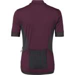 Fahrradtrikot von Vaude, in der Farbe Lila, aus Polyester, andere Perspektive, Vorschaubild