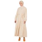 Kleid von ARMİNE, in der Farbe Beige, andere Perspektive, Vorschaubild