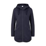 Sweatjacke von Tom Tailor, in der Farbe Blau, aus Polyester, andere Perspektive, Vorschaubild